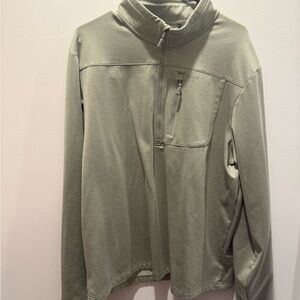 The Southern Shirt Company Men's Sage Zip-Up Pullover